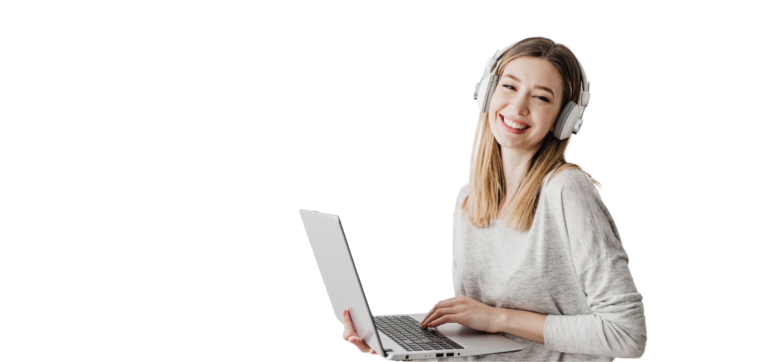 smiling with laptop Person_smiling_with_laptop