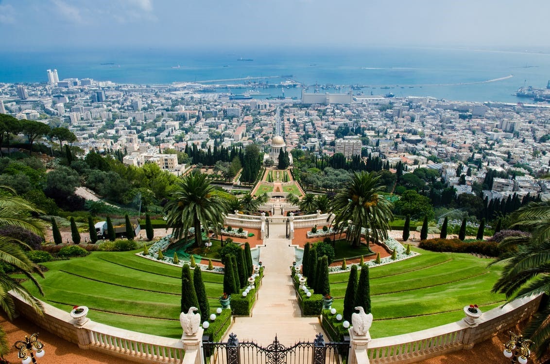 The Baha’i Gardens in Haifa, Israel